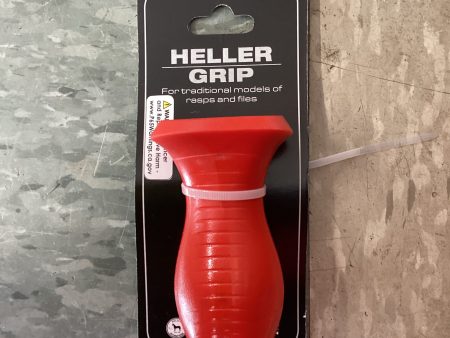 Heller Grip Rasp Handle - RED Cheap