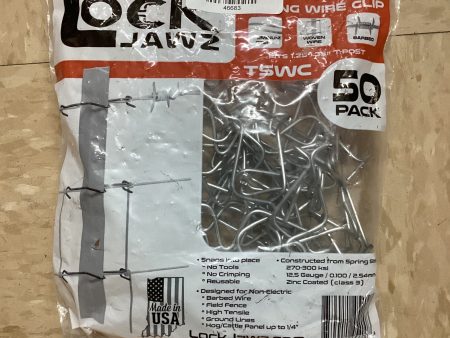 CLIP, LOCKJAWZ SPRING 50 PK Sale