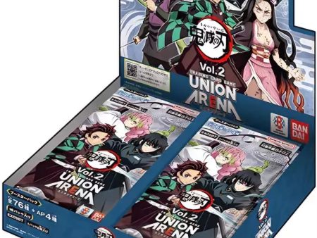 Union Arena | Caja de 16 Sobres de Demon Slayer vol.2 Japonés 2024 on Sale