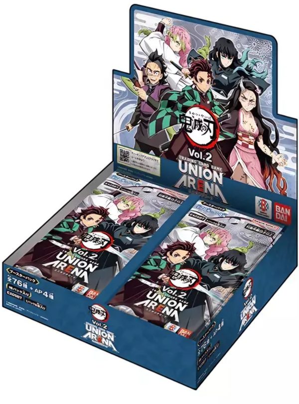 Union Arena | Caja de 16 Sobres de Demon Slayer vol.2 Japonés 2024 on Sale