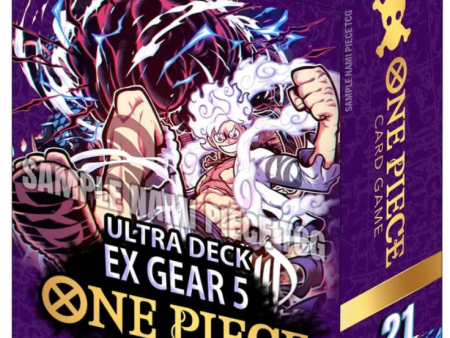 [Precompra] One Piece | Ultra Deck de Luffy Gear 5 ST-21 Inglés 2024 For Cheap