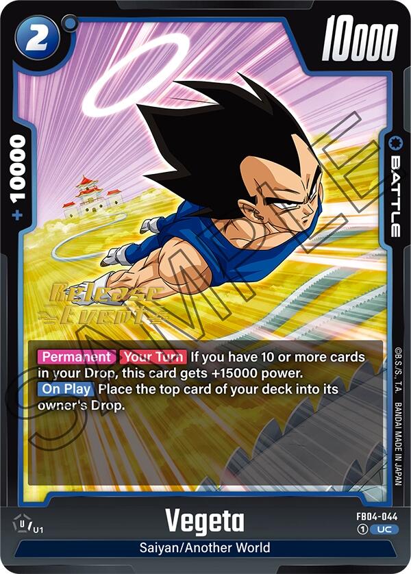 Vegeta (FB04-044) [Ultra Limit Release Event Cards] Online now