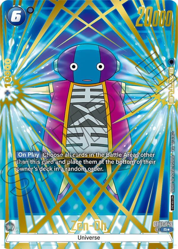 Zen-Oh (Championship Pack 03) [Fusion World Tournament Cards] For Cheap