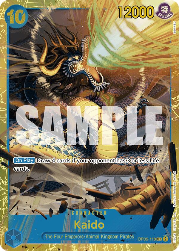 Kaido (OP05-118) (Reprint) [Premium Booster -The Best-] on Sale