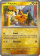 Pikachu (018 091) (Reverse Cosmos Holo) [Scarlet & Violet: Paldean Fates] Online Hot Sale