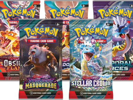 TCG | Pack Infantil de 5 Sobres Aleatorios de Pokémon TCG en Inglés Hot on Sale