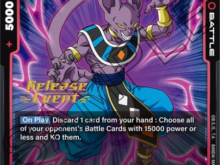 Beerus [Ultra Limit Release Event Cards] Online now