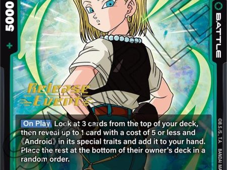 Android 18 [Ultra Limit Release Event Cards] Online