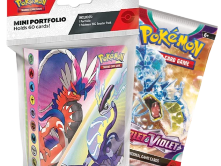 Pokémon | Álbum 60 Bolsillos Miraidon & Koraidon + Sobre Scarlet & Violet Inglés 2023 For Cheap