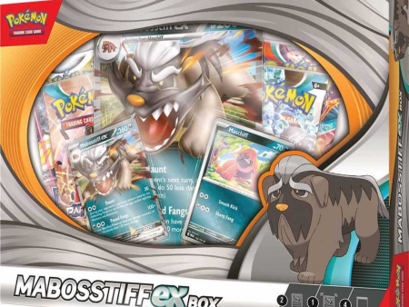 Pokémon | Caja Feb Mabosstiff ex Inglés 2024 Hot on Sale