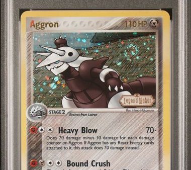 Aggron 2 92 EX: Legend Maker Reverse Foil PSA 8 94815680 Supply