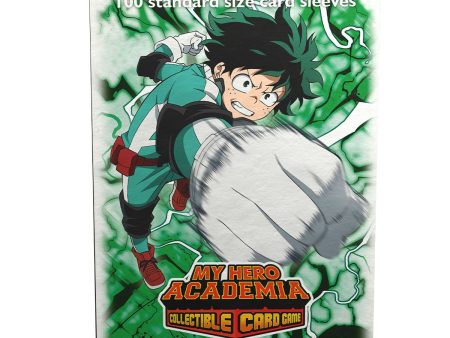 Dragon Shield: Standard 100ct Art Sleeves - My Hero Academia (Deku) For Sale