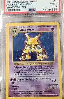 Alakazam 1 102 Base Set Shadowless PSA 9 45264695 For Sale