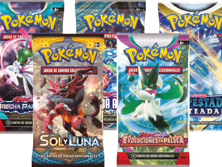 Pokémon | Pack Infantil de 5 Sobres Aleatorios de Pokemon TCG Español Cheap