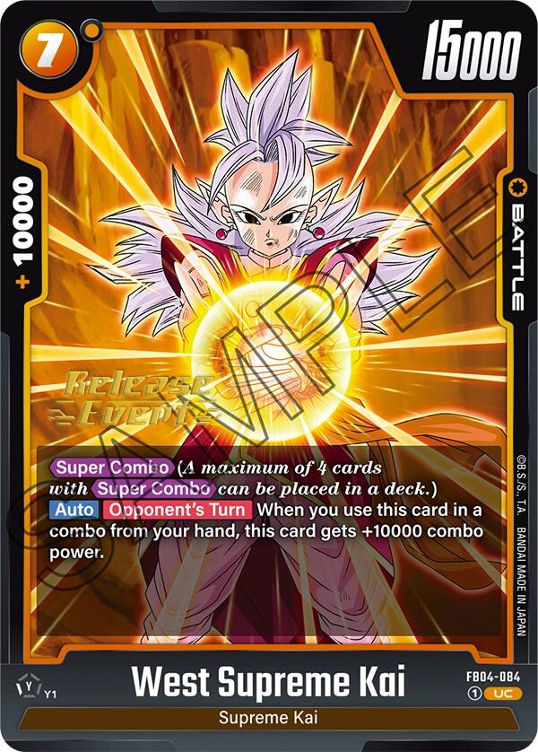 West Supreme Kai [Ultra Limit Release Event Cards] For Cheap