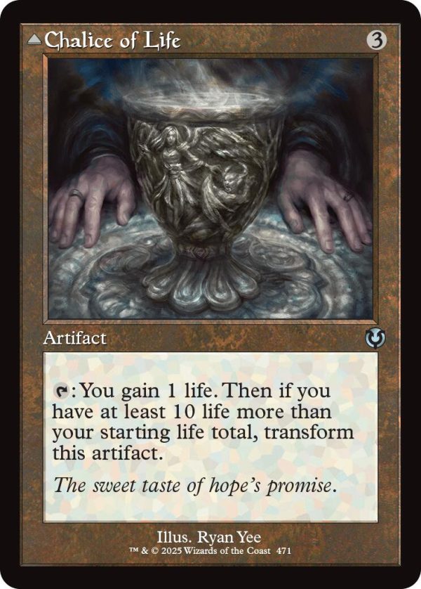 Chalice of Lifen    Chalice of Death (Retro Frame) [Innistrad Remastered] Online now