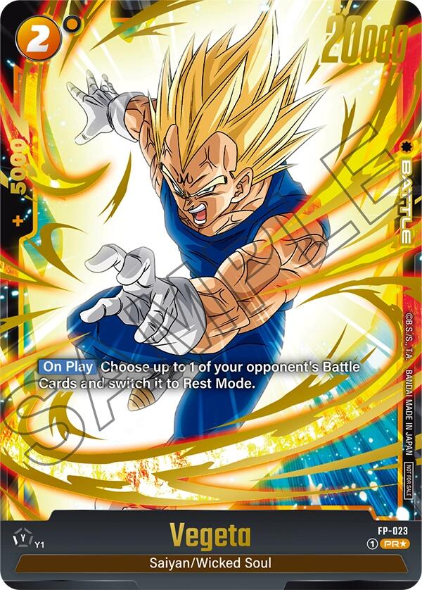 Vegeta (FP-023) (Selection Pack 01) [Tournament and Championship Promos] Sale