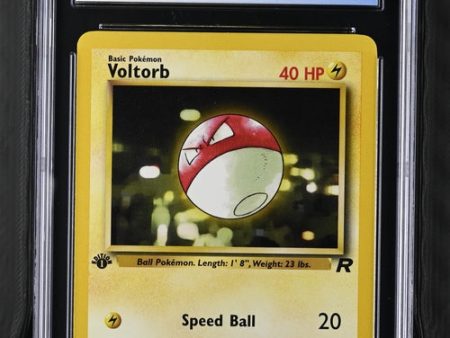 Voltorb 69 82 Team Rocket 1st Edition CGC 9.5 4138860003 Online Hot Sale