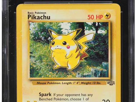 CGC 7 | Pikachu (JU 60) Jungle Inglés 1999 Supply