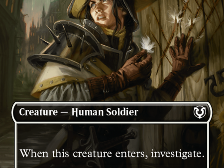 Thraben Inspector (Borderless) [Innistrad Remastered] Hot on Sale