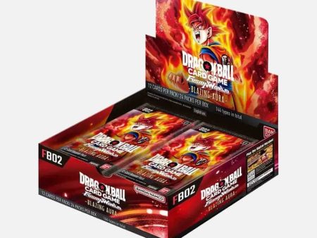 Dragon Ball | Caja Fusion World FB-02 Blazing Aura Inglés 2024 Online Hot Sale