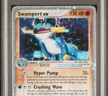 Swampert ex 95 95 EX Team Magma vs Team Aqua PSA 4 92361503 on Sale