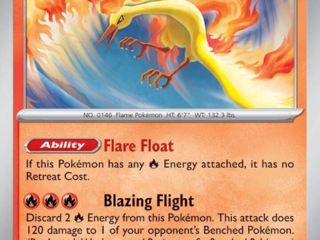 Moltres (146 165 - Deck Exclusives) [Scarlet & Violet 151] on Sale