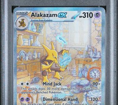 Alakazam ex 201 165 Scarlet & Violet: 151 PSA 10 96555243 on Sale