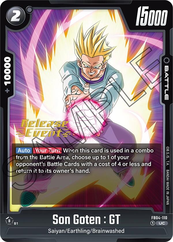 Son Goten : GT [Ultra Limit Release Event Cards] Cheap