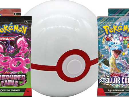 Pokémon | Honor Ball con 4 Sobres Aleatorios de Pokemon TCG For Discount