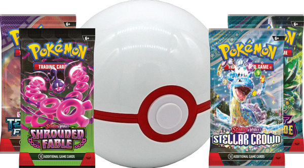 Pokémon | Honor Ball con 4 Sobres Aleatorios de Pokemon TCG For Discount