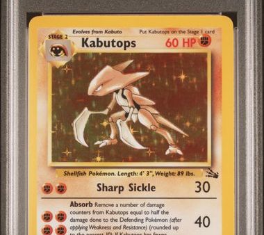 Kabutops 9 62 Fossil PSA 8 97376185 Online Hot Sale