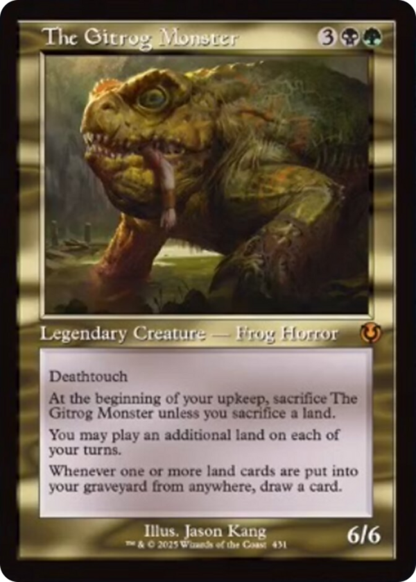 The Gitrog Monster (Retro Frame) [Innistrad Remastered] Online