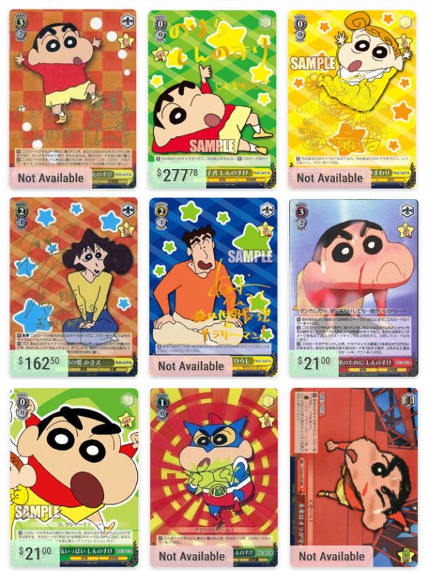 Weiss Schwarz | Caja de 12 Sobre Shin Chan Japonés 2024 Cheap