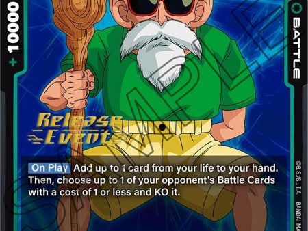 Master Roshi [Ultra Limit Release Event Cards] on Sale