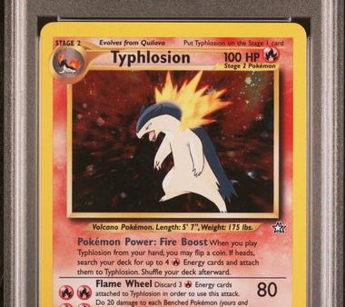 Typhlosion 18 111 Neo Genesis PSA 7 96705434 Discount