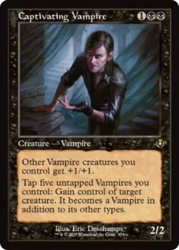 Captivating Vampire (Retro Frame) [Innistrad Remastered] For Cheap