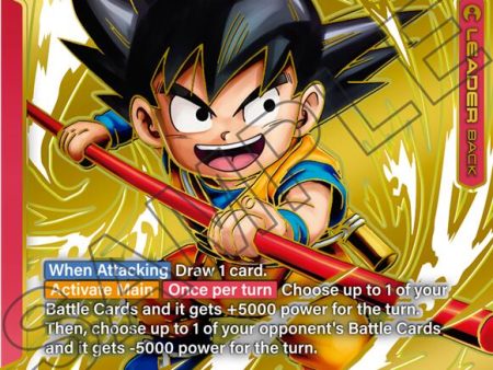 Son Goku (Mini) : DA (Gold) [Fusion World Tournament Cards] Online Sale