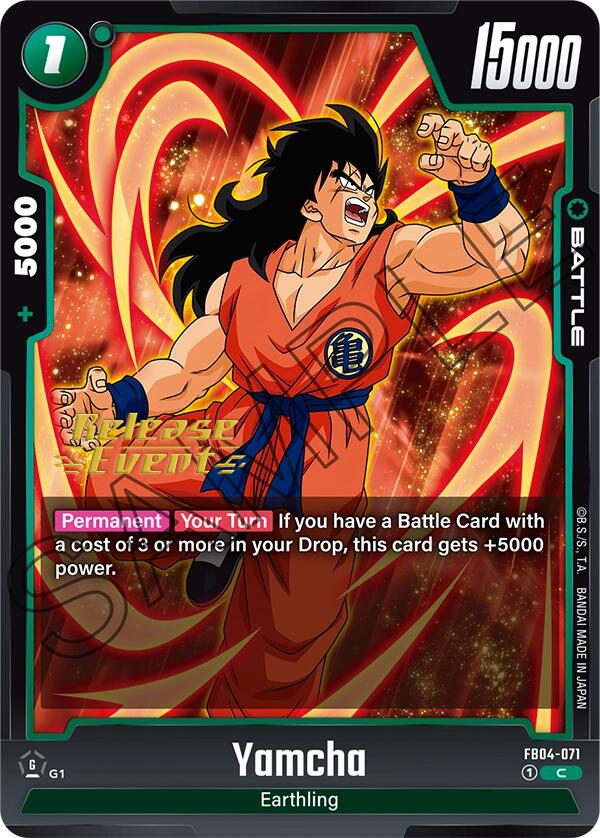 Yamcha [Ultra Limit Release Event Cards] For Sale