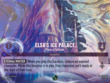 Elsa s Ice Palace - Place of Solitude (7) [Promo Cards] Fashion