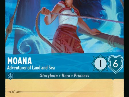 Moana - Adventurer of Land and Sea (26) [Promo Cards] For Cheap