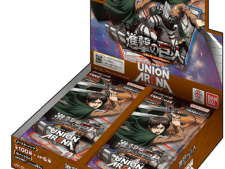 Union Arena | Caja de 16 Sobres de Attack on Titan Japonés 2024 Online