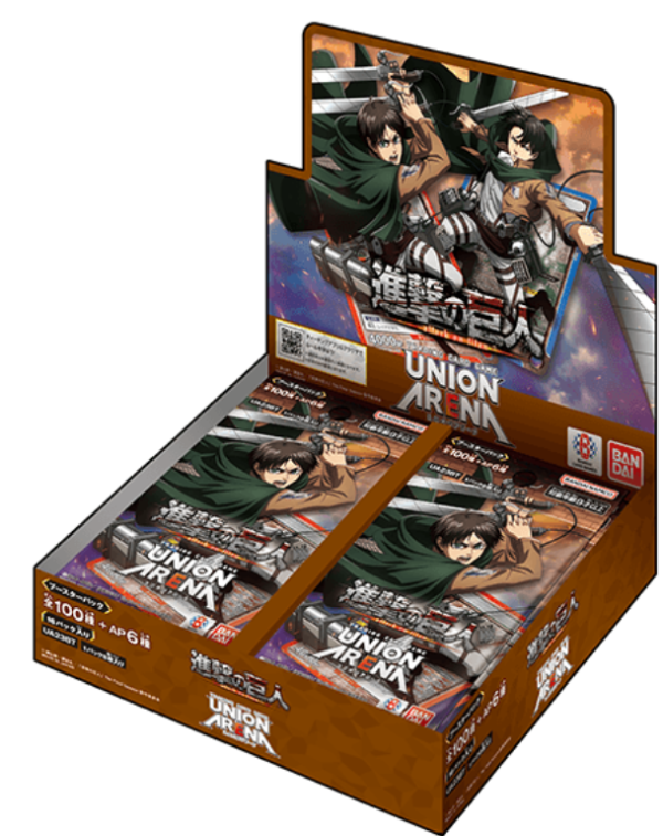 Union Arena | Caja de 16 Sobres de Attack on Titan Japonés 2024 Online