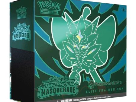 Scarlet & Violet: Twilight Masquerade - Elite Trainer Box (Pokemon Center Exclusive) For Sale