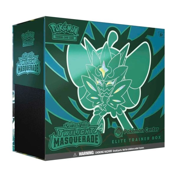 Scarlet & Violet: Twilight Masquerade - Elite Trainer Box (Pokemon Center Exclusive) For Sale