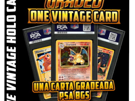 Mystery Graded Card | Una Carta Gradeada - PSA, BGS, CGC - One Vintage Card Hot on Sale