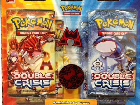 Pokémon | Blíster 4 Sobres Double Crisis Team Magma Inglés 2015 Online now