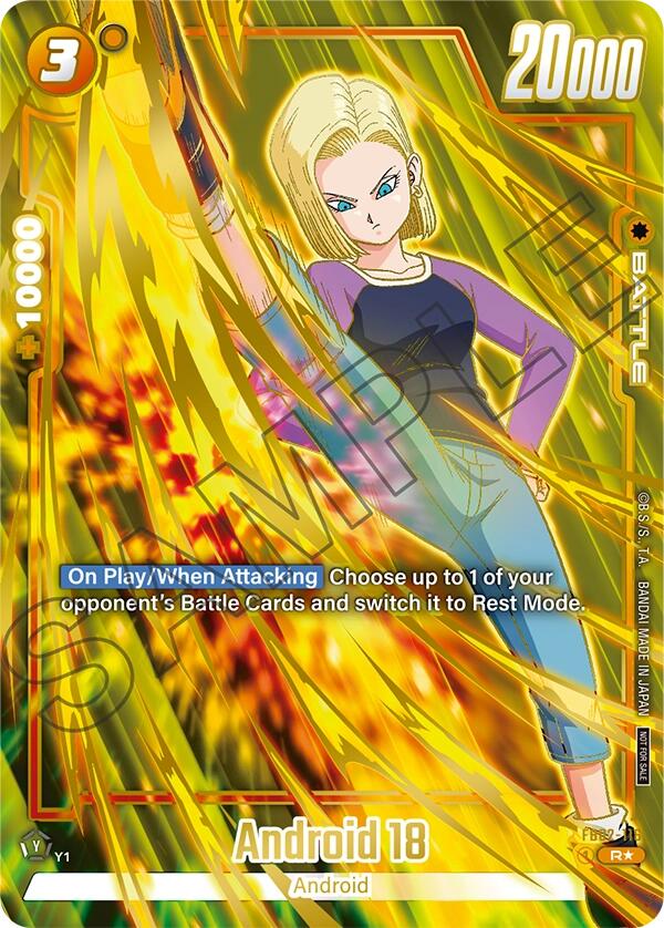 Android 18 (Championship Pack 03 - Finalist) [Fusion World Tournament Cards] Online Sale