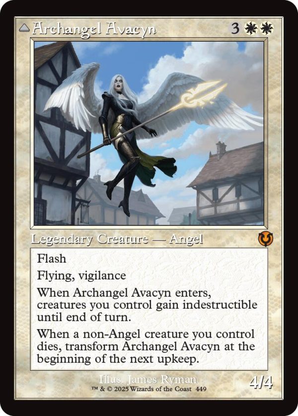 Archangel Avacyn    Avacyn, the Purifier (Retro Frame) [Innistrad Remastered] Hot on Sale