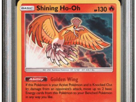 PSA 8 | Shining Ho-Oh (SM 70) Shining Legends 2020 Inglés on Sale